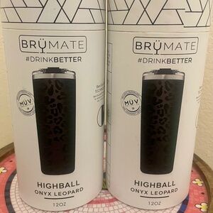 Brumate 12 oz Highball Onyx Leopard Set
